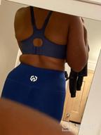img 1 attached to Maximize Your Performance With SYROKAN High Impact Sports Bras For Women - Underwire, Racerback, High Support, No Bounce! review by Gina Estevez