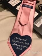img 1 attached to Sophisticated & Stylish: KissTies Satin Wedding Tie Set With Pocket Square review by Brian Kingsford