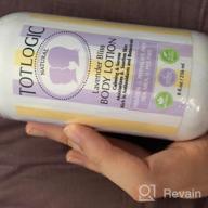 img 1 attached to TotLogic Lavender Scented Natural Body Lotion For Kids And Babies - 8 Oz - Plant-Based Formula With Essential Oils For Dry Skin review by James White