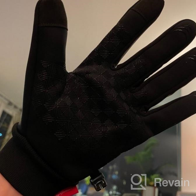 img 1 attached to Winter Gloves For Men And Women By BRIGENIUS review by Shane Solorzano