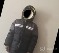img 1 attached to Get Your Boy Ready for Winter with 🧑 iXtreme Polar Fleece Lined Bubble Puffer Water Repellent Ski Jacket review by Daniel Delgado