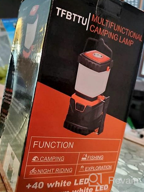 img 1 attached to 3000 Lumen 8 Mode Super Bright LED Camping Lantern - 4400MAh Rechargeable Battery, Perfect For Power Outages, Hurricanes And More! review by Jerry Anderson