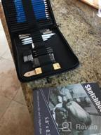 img 1 attached to 35-Piece Sketching Art Set With ADAXI Drawing Pencils, Sketch Book, And Graphite Charcoal Sticks Tool In Zipper Case - Professional Drawing Kit For Adults And Kids, All In One Case With 50 Pages review by Jose Hughes