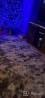 img 1 attached to Black Soft Shag Faux Fur 3X5 Area Rug Non-Slip Plush Fluffy Comfy Rugs For Bedroom Living Room Babys Care Crawling Carpet review by James Arellano