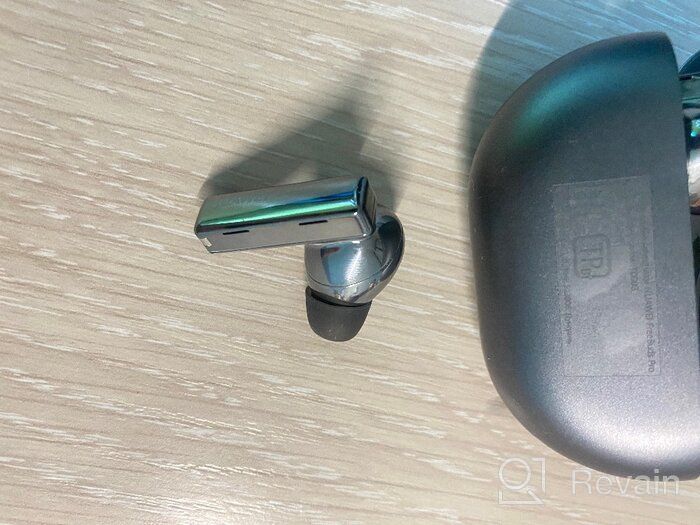 img 2 attached to 🎧 Huawei FreeBuds Pro Earbuds with Advanced Noise Cancellation, Bluetooth 5.2, and 3-Mic System for iOS and Android (Carbon Black) review by Anastazja Jdrzejewsk ᠌
