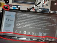 img 1 attached to NinjaBatt High Performance Battery For Dell Inspiron 15 - 11.1V/74Wh review by Jamal Sandridge