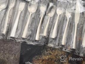 img 7 attached to Fortessa Lucca 18/10 Stainless Steel Flatware 5Pc Place Setting Service For 1