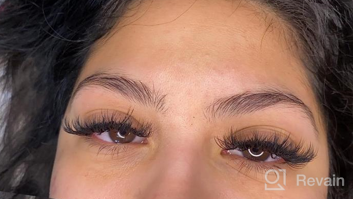 img 1 attached to Pink Ombre Lash Extensions With Easy Fan Self-Fanning Technology - 2D-10D Volume Eyelash Extensions In Pink 0.07D 16Mm Size review by Tim Harris