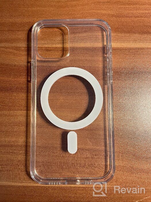 img 2 attached to Hoco TPU Magnetic Series iPhone 12/12 Pro Case - Transparent review by Akmal ᠌