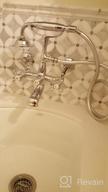 img 1 attached to Upgrade Your Bathroom With Sumerain Clawfoot Tub Faucet In Brushed Nickel With Shower Head Included review by Carl Morgan