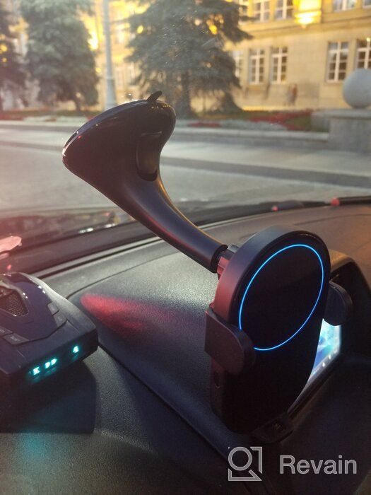 img 1 attached to Xiaomi Wireless Car Charger 20W Black Wireless Charger Holder review by Aneta Patryk (Anetka ᠌