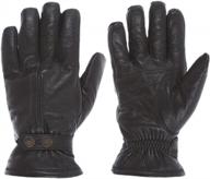 🧤 hestra men's leather gloves tallberg: premium quality and style combined logo