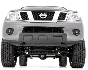 img 2 attached to Rough Country 2-Inch Square SAE LED Fog Lights - Universal Fit Pair, 2400 Lumens (Model: 70907)