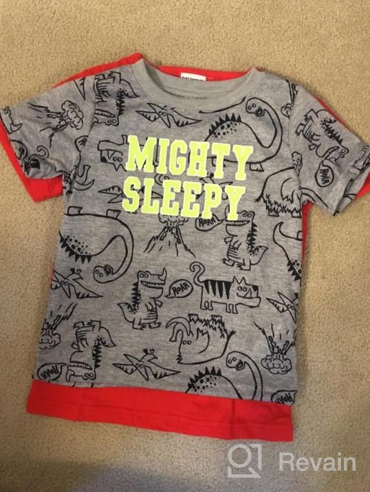 img 1 attached to 👕 BIBNice Toddler Clothes Outfits: Stylish Boys' Clothing Collection review by Jeff Morris