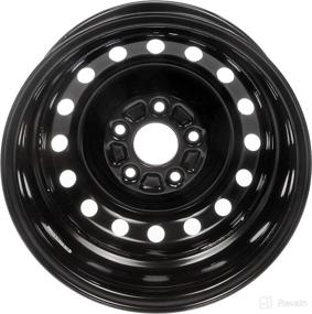 img 2 attached to 🔧 15 x 6.5 In. Steel Wheel Dorman 939-215, Black - Compatible with Honda Models