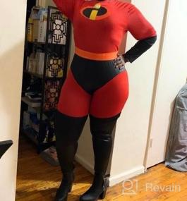 img 4 attached to Disguise Women'S Mrs. Incredible Classic Adult Costume