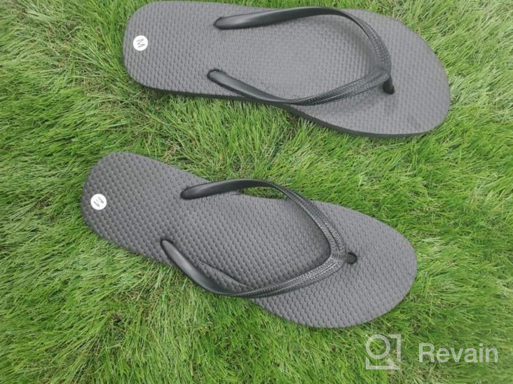 img 1 attached to Wholesale Flip Flops: 48 Pairs, Many Colors For Men Women Kids - Wedding, Beach & Pool Party Bulk Pack Slippers review by Keith Bradley