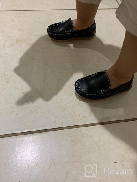 img 1 attached to 👞 Stylish BENHERO Synthetic Leather Loafers: Toddler Boys' Shoes and Loafers review by Matt Kovacevic