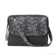 👜 demdaco lillybit diaper bag, damask: a stylish and functional solution for moms on the go logo