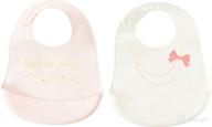 🍼 little treasure unisex baby silicone bibs for easy cleaning and feeding logo