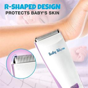 img 2 attached to 👶 Baby Bloom Baby Hair Clippers: Quiet & Professional Trimmer for Kids, Cordless & Fast Charging, Waterproof Haircut Kit for Kids and Infants, including Autism-friendly Features