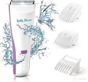 img 4 attached to 👶 Baby Bloom Baby Hair Clippers: Quiet & Professional Trimmer for Kids, Cordless & Fast Charging, Waterproof Haircut Kit for Kids and Infants, including Autism-friendly Features