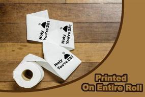 img 3 attached to 🎉 28th Birthday Toilet Paper: Happy 28th Prank Funny Novelty Gift