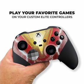 img 1 attached to Custom Limited Edition Xbox Elite Controller Series 2 With Advanced Hydro-Dip Paint Technology - Compatible With Xbox One/Series X/S