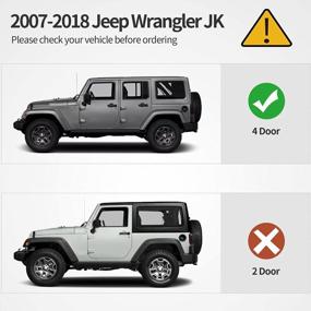 img 3 attached to Upgrade Your Off-Roading Game With OEdRo'S All-Steel Running Boards And Side Steps For Jeep Wrangler JK 4 Door