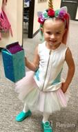 img 1 attached to My Lello Big Girls 10-Layer Short Ballet Tulle Tutu Skirt (4T-10yr): Adorable Dancewear for Girls! review by Nancy Holland