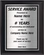 years of service award 8x10 for employee recognition - choose your years - customize now! logo