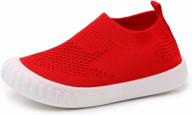детская обувь для первых прогулок 1-4 года | кроссовки для малышей кроссовки | sofmuo non slip soft sole mesh outdoor shoes для младенческих мальчиков девочек логотип