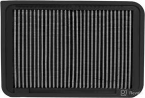 img 1 attached to DNA Motoring AFPN-010-SL Clean Air Washable Drop In Panel Air Filter Enhance Engine Performance [Compatible With 07-17 Toyota Camry 4 Cyl / 16-17 Camry 4-Cyl Hybrid / 09-15 Venza 4-Cyl]