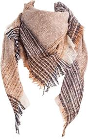 img 3 attached to 🧣 Stylish Triangle Scarves for Women: Explore Wander Agio's Women's Accessories Collection of Scarves & Wraps