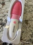 img 1 attached to Get Glowing Skin With Our Sonic Facial Cleansing Brush - Waterproof, USB Rechargeable, And Exfoliating Silicone Scrubber review by Jenny Hupke