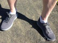 img 1 attached to TIOSEBON Fashion Sneakers Walking Breathable Men's Shoes in Fashion Sneakers review by Giovanni Glenn
