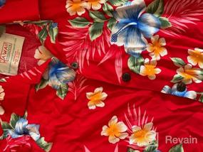 img 6 attached to 🌺 Гавайская рубашка Hibiscus Red Boy или комплект Cabana: идеальный тропический стиль для вашего малыша