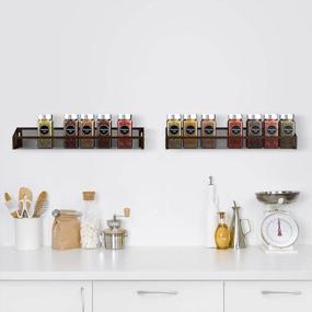 img 2 attached to Efficient Cabinet And Wall-Mounted Spice Rack Organizer For An Organized And Accessible Kitchen!