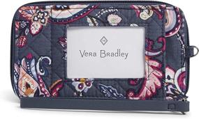 img 2 attached to Vera Bradley Переработанные женские сумки и кошельки для защиты смартфона: браслеты