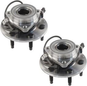 img 4 attached to 🚗 DRIVESTAR 515036 Front Wheel Hubs & Bearing Assembly 6 Lugs 4x4 AWD w/ABS for 2002-2006 Chevrolet Silverado/Suburban/Avalanche 1500 Tahoe GMC Sierra Savana Cadillac Escalade - 4WD Only (Pair)