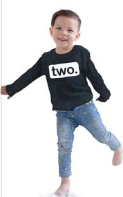 img 1 attached to Unordinary Toddler Birthday Shirt Charcoal Boys' Clothing : Tops, Tees & Shirts