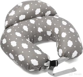 img 4 attached to Comforting Support: Momcozy Nursing Pillow for Breastfeeding, Including Cover