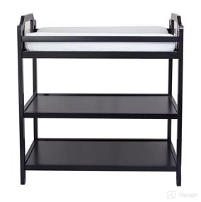 img 3 attached to 🖤 Black Celeste Changing Table by Suite Bebe