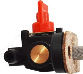 img 2 attached to 🐾 High-Quality Petcock Fuel Shut Off Valve Compatible with Polaris Scrambler Sportsman 400 425 500 (1993-2009) - Model 810-C-FVL-0001, OEM Part Numbers 7051006 & 7051014