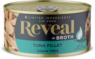 🐱 reveal natural wet cat food, 24 pack: limited ingredient grain free cat food in broth logo