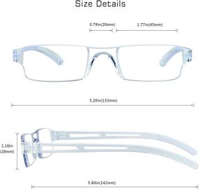 img 2 attached to Reading Glasses Blocking Computer Magnification Vision Care ~ Reading Glasses