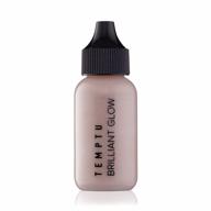 temptu brilliant glow illuminating primer & skin perfector: hydrating formula, natural-looking, luminous glow, ideal for priming and perfecting complexion, offered in two gorgeous shades logo