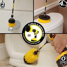 img 3 attached to Drill Brush Scrubber Useful Products Household Supplies via Cleaning Tools