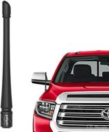 🚘 flexible 7-inch rubber antenna replacement for toyota tundra (2000-2022) – improved fm/am reception with rydonair antenna logo