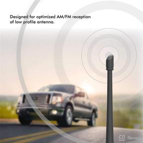 img 2 attached to 🚘 Flexible 7-Inch Rubber Antenna Replacement for Toyota Tundra (2000-2022) – Improved FM/AM Reception with Rydonair Antenna